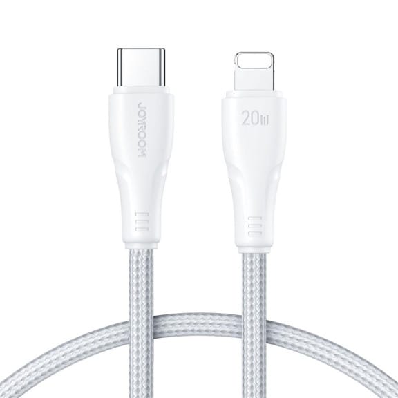 Joyroom Ladekabel – USB C auf Lightning für iPhone und iPad, Schnellladekabel Surpass Serie, Nylon, Länge 1,2 m – Weiteres Produktbild 1 Joyroom Ladekabel – USB C auf Lightning für iPhone und iPad, Schnellladekabel Surpass Serie, Nylon, Länge 1,2 m – Weiteres Produktbild 1