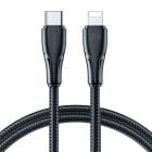 Joyroom Ladekabel – USB C auf Lightning für iPhone und iPad, Schnellladekabel Surpass Serie, Nylon, Länge 2 m – Weiteres Produktbild 1