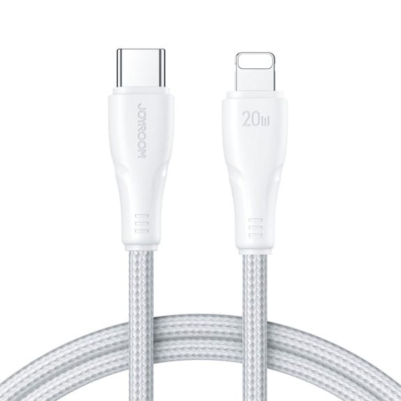 Joyroom Ladekabel – USB C auf Lightning für iPhone und iPad, Schnellladekabel Surpass Serie, Nylon, Länge 2 m – Weiteres Produktbild 1 Joyroom Ladekabel – USB C auf Lightning für iPhone und iPad, Schnellladekabel Surpass Serie, Nylon, Länge 2 m – Weiteres Produktbild 1