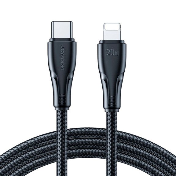 Joyroom Ladekabel – USB C auf Lightning für iPhone und iPad, Schnellladekabel Surpass Serie, Nylon, Länge 3 m – Weiteres Produktbild 1