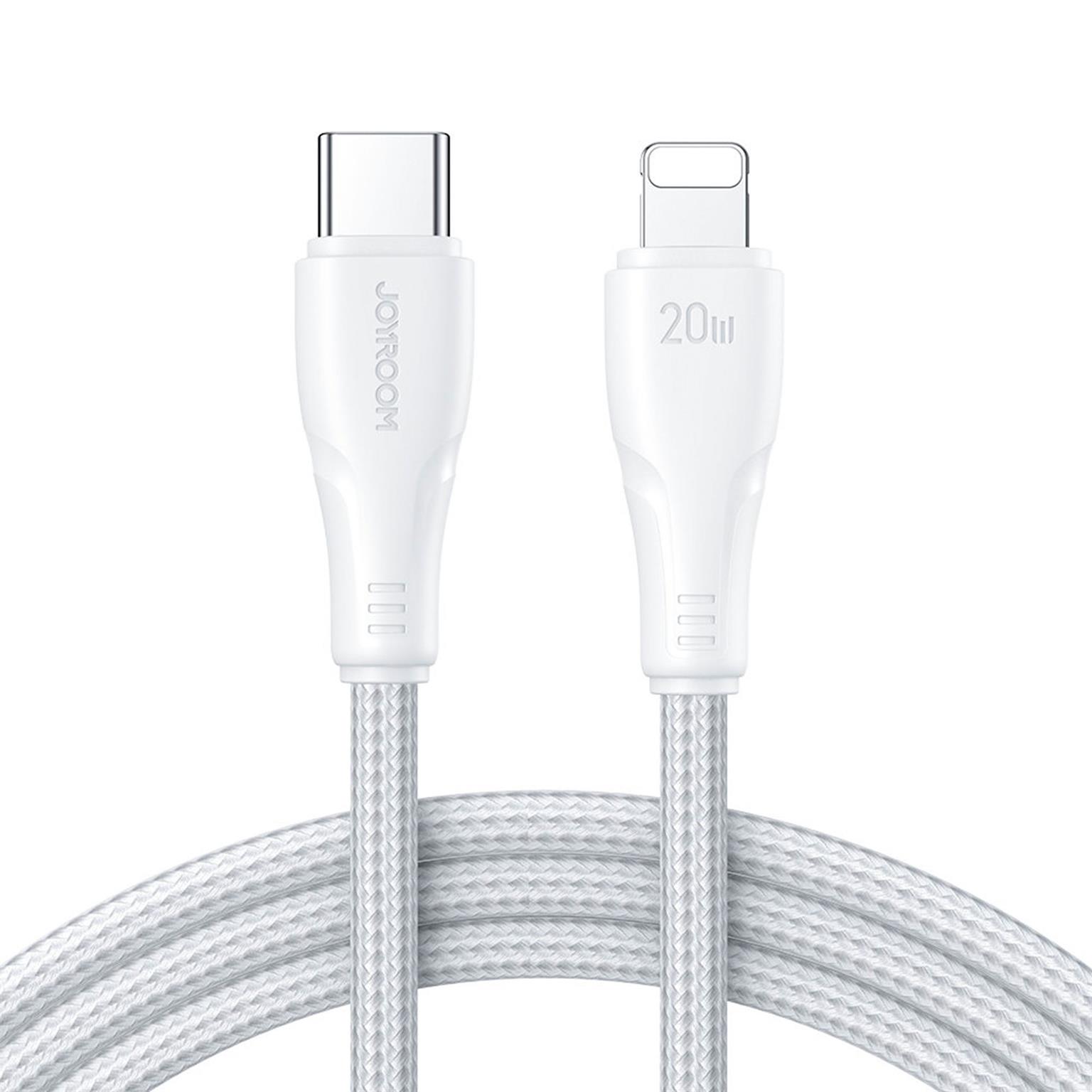 Joyroom Ladekabel – USB C auf Lightning für iPhone und iPad, Schnellladekabel Surpass Serie, Nylon, Länge 3 m – undefined