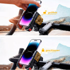 Joyroom JR-ZS266 – Klemmhalterung Smartphone Roller, Universal Handyhalterung Lenkstange für 4,7 bis 7 Zoll – Weiteres Produktbild 3