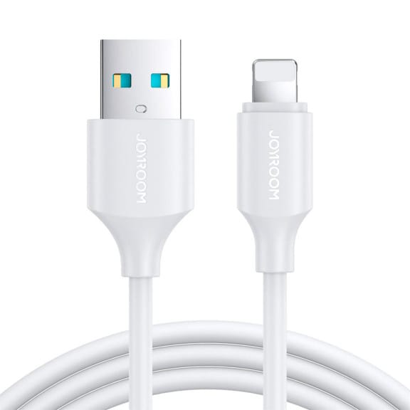 Joyroom Ladekabel – USB-A auf Lightning für iPhone 5 - 14 und iPad Modelle, Schnellladekabel 2,4A, Länge 1,0 m – Weiteres Produktbild 1 Joyroom Ladekabel – USB-A auf Lightning für iPhone 5 - 14 und iPad Modelle, Schnellladekabel 2,4A, Länge 1,0 m – Weiteres Produktbild 1