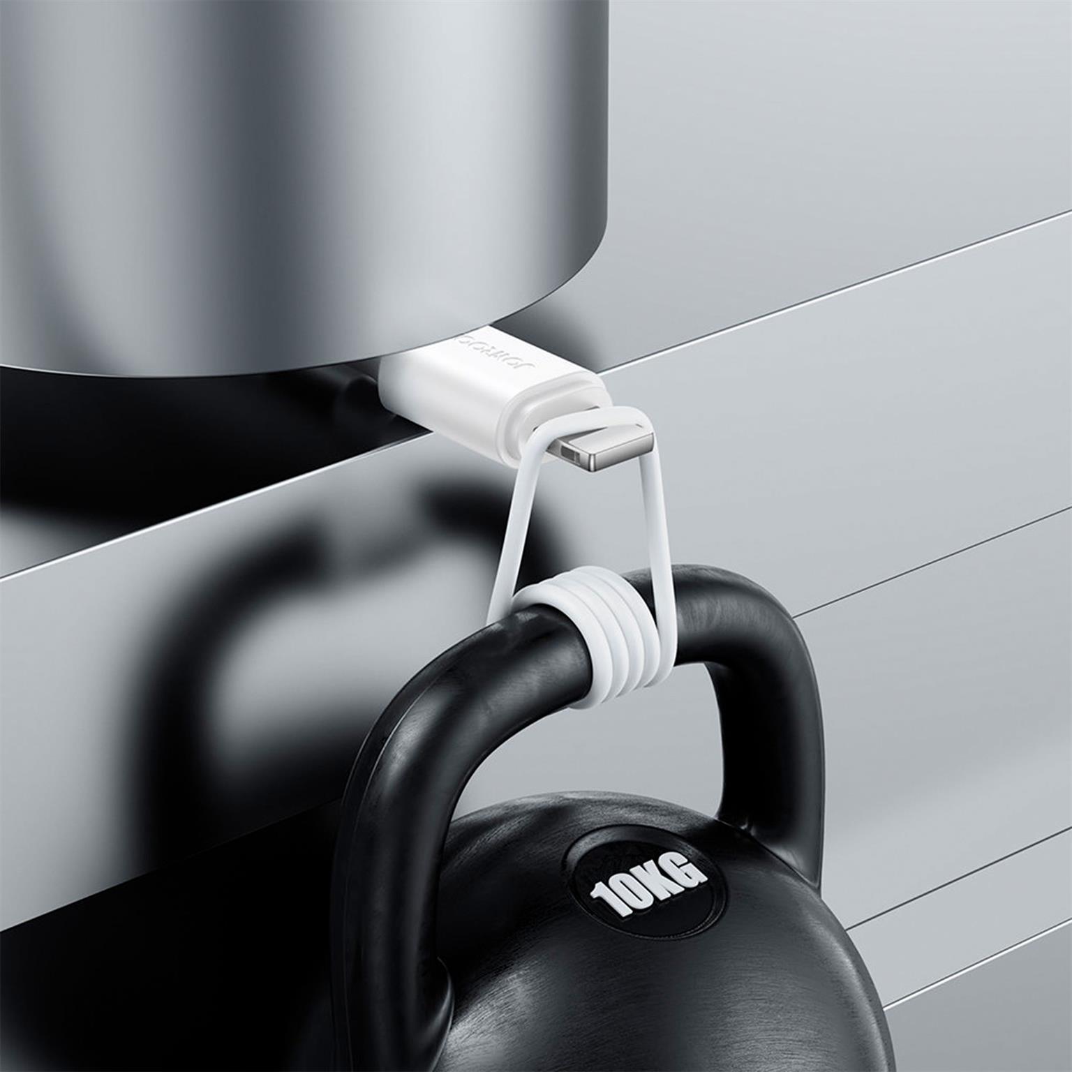Joyroom Ladekabel – USB-A auf Lightning für iPhone 5 - 14 und iPad Modelle, Schnellladekabel 2,4A, Länge 1,0 m – Weiteres Produktbild 6