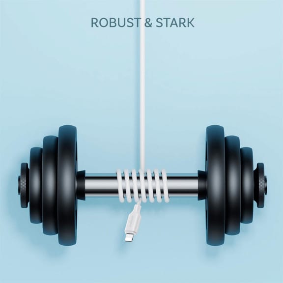 Joyroom Ladekabel – USB-A auf Lightning für iPhone 5 - 14 und iPad Modelle, Schnellladekabel 2,4A, Länge 2,0 m – Weiteres Produktbild 4 Joyroom Ladekabel – USB-A auf Lightning für iPhone 5 - 14 und iPad Modelle, Schnellladekabel 2,4A, Länge 2,0 m – Weiteres Produktbild 4