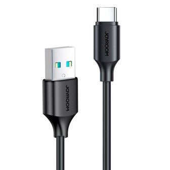 Joyroom Ladekabel – USB-A auf USB-C für Smartphones und andere Geräte, Schnellladekabel 3A, Länge 0,25 m – Schwarz