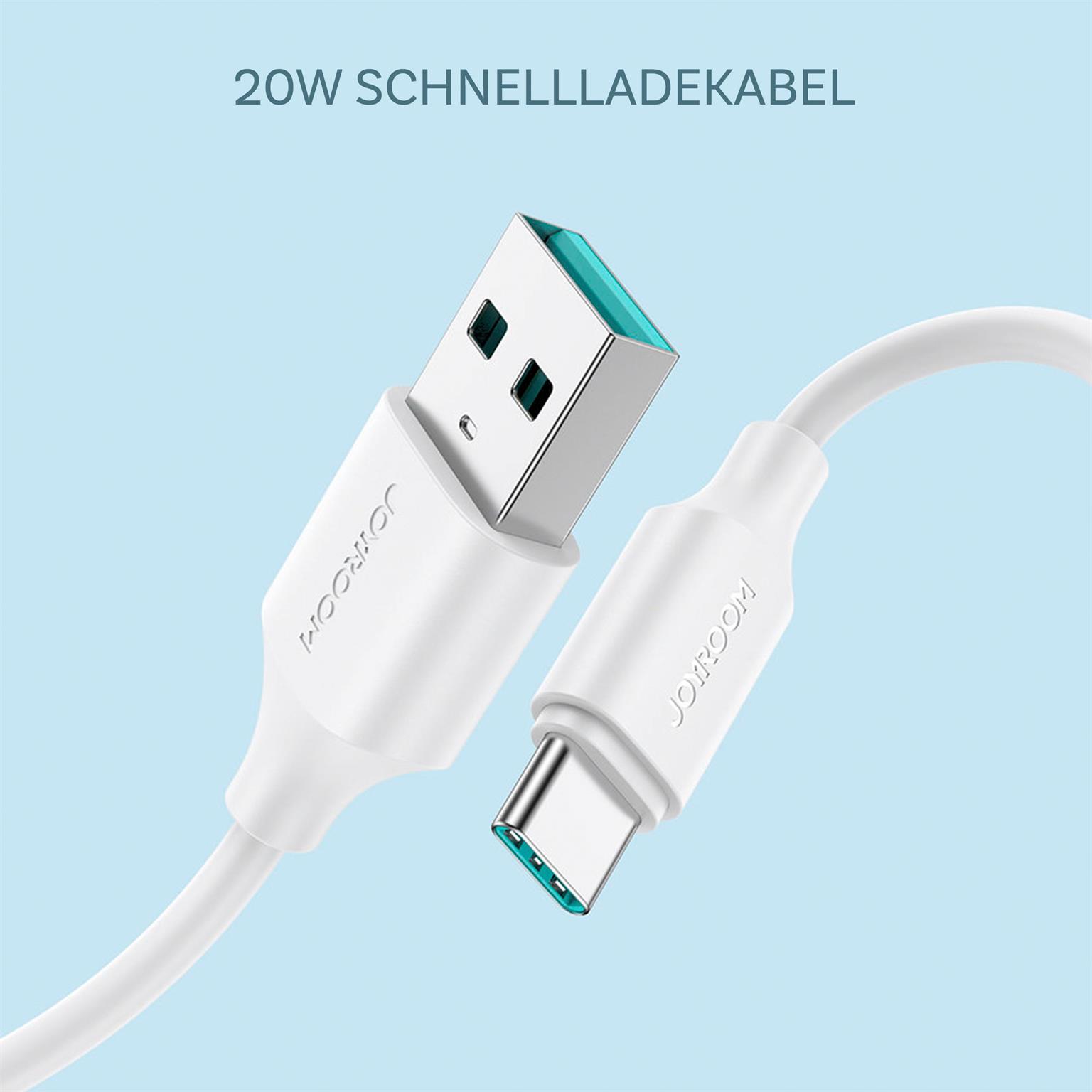Joyroom Ladekabel – USB-A auf USB-C für Smartphones und andere Geräte, Schnellladekabel 3A, Länge 0,25 m – Weiteres Produktbild 2 Joyroom Ladekabel – USB-A auf USB-C für Smartphones und andere Geräte, Schnellladekabel 3A, Länge 0,25 m – Weiteres Produktbild 2