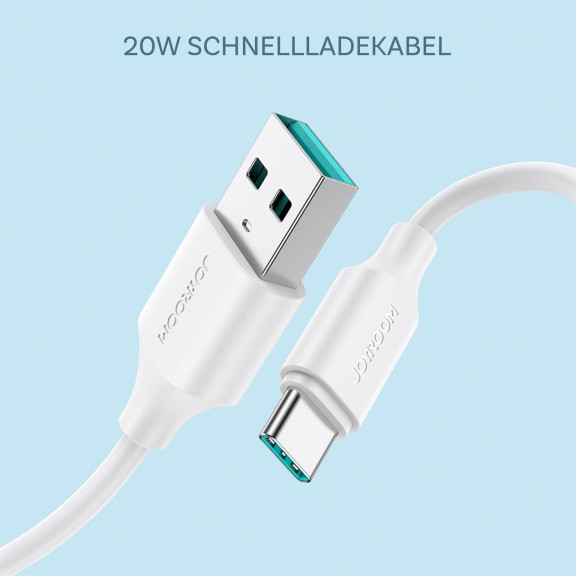 Joyroom Ladekabel – USB-A auf USB-C für Smartphones und andere Geräte, Schnellladekabel 3A, Länge 0,25 m – Weiteres Produktbild 2