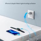 Joyroom Magnetladekabel 2in1 – Wireless Ladestation für Apple Watch + Lightning, Kabel mit USB-C Anschluss, 1,5 m – Weiteres Produktbild 3