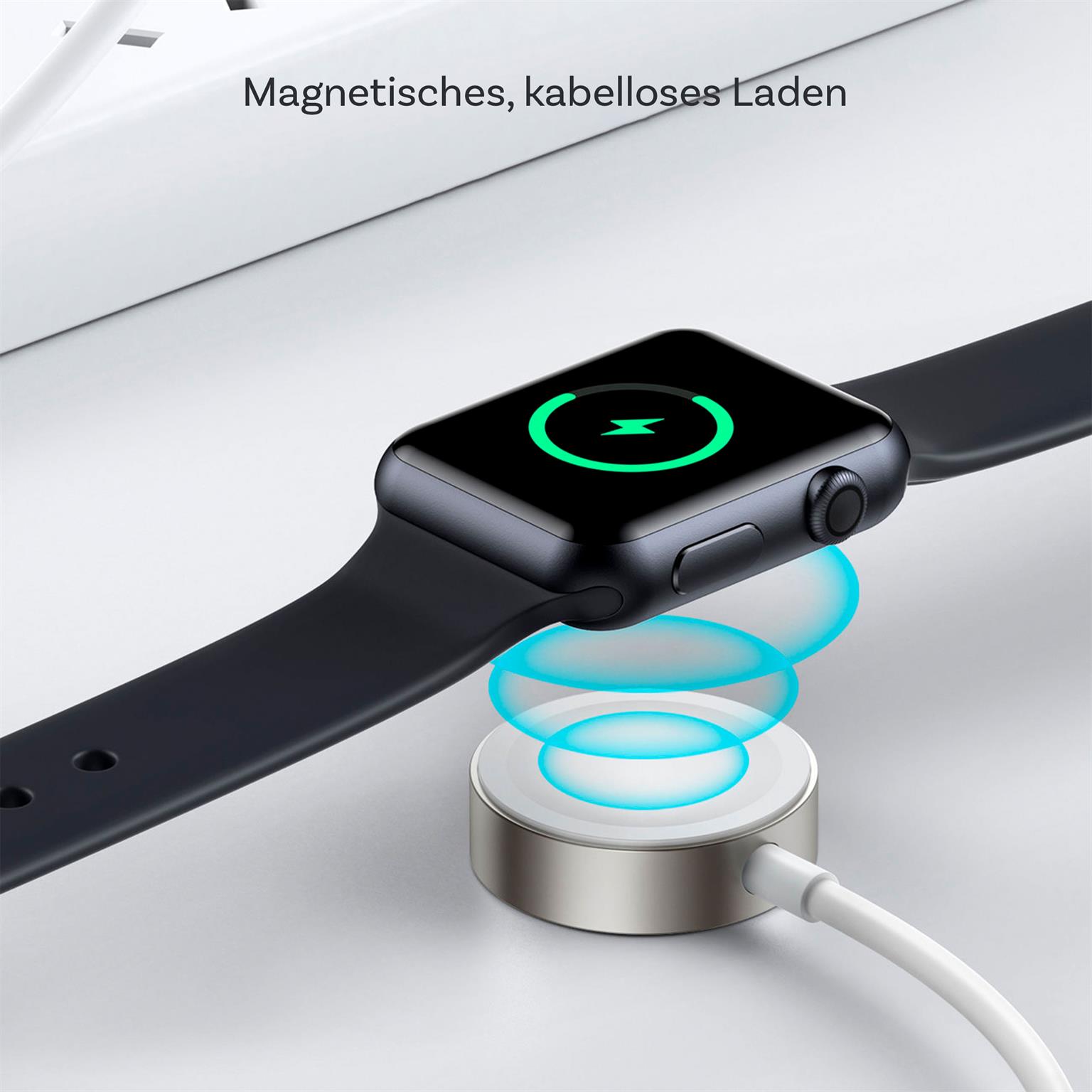 Joyroom Magnetladekabel 2in1 – Wireless Ladestation für Apple Watch + Lightning, Kabel mit USB-C Anschluss, 1,5 m – Weiteres Produktbild 3