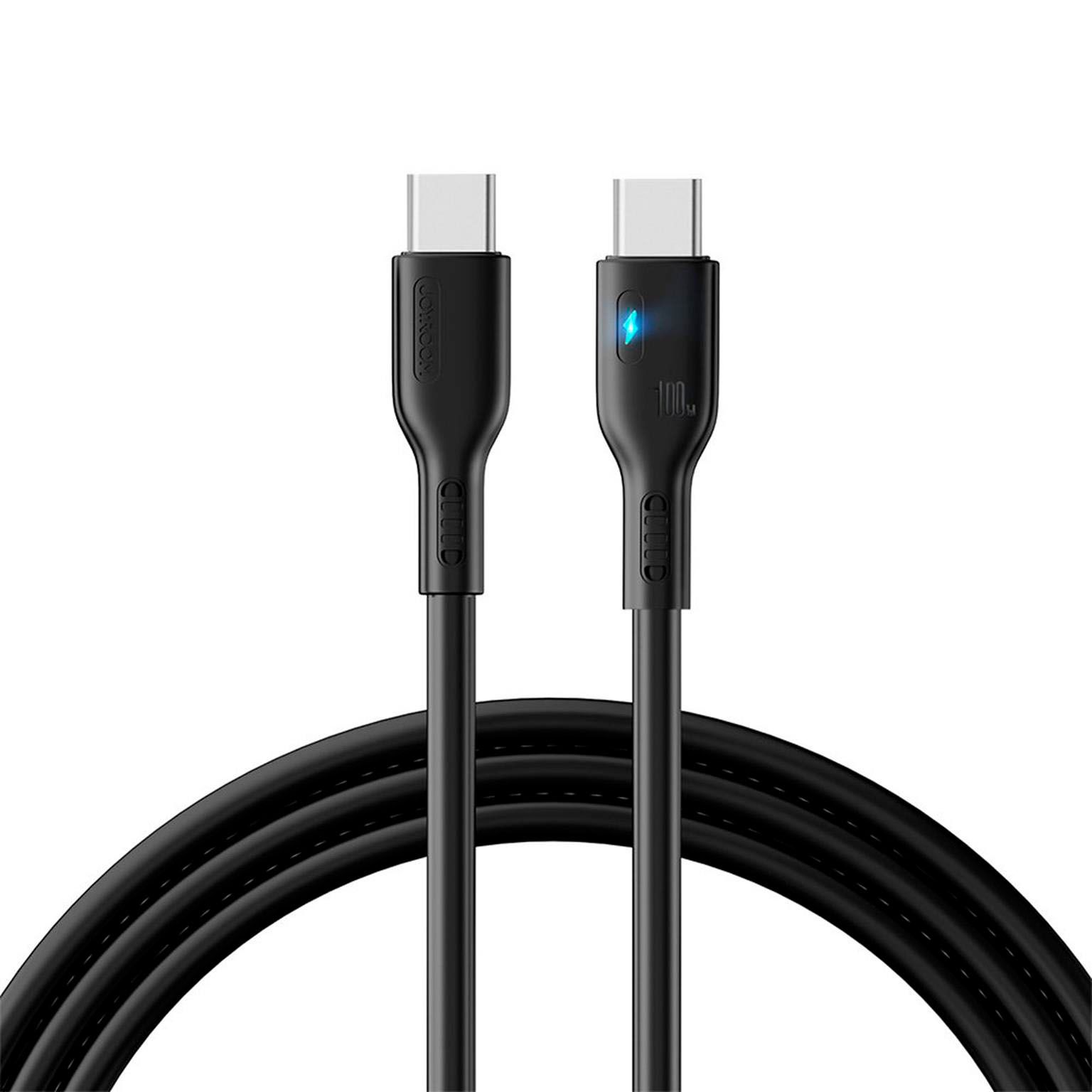 Joyroom USB Type C auf Type C – 2m Hochleistungs-Ladekabel – Bis zu 100W Leistung und HighSpeed Datenübertragung – Weiteres Produktbild 1 Joyroom USB Type C auf Type C – 2m Hochleistungs-Ladekabel – Bis zu 100W Leistung und HighSpeed Datenübertragung – Weiteres Produktbild 1
