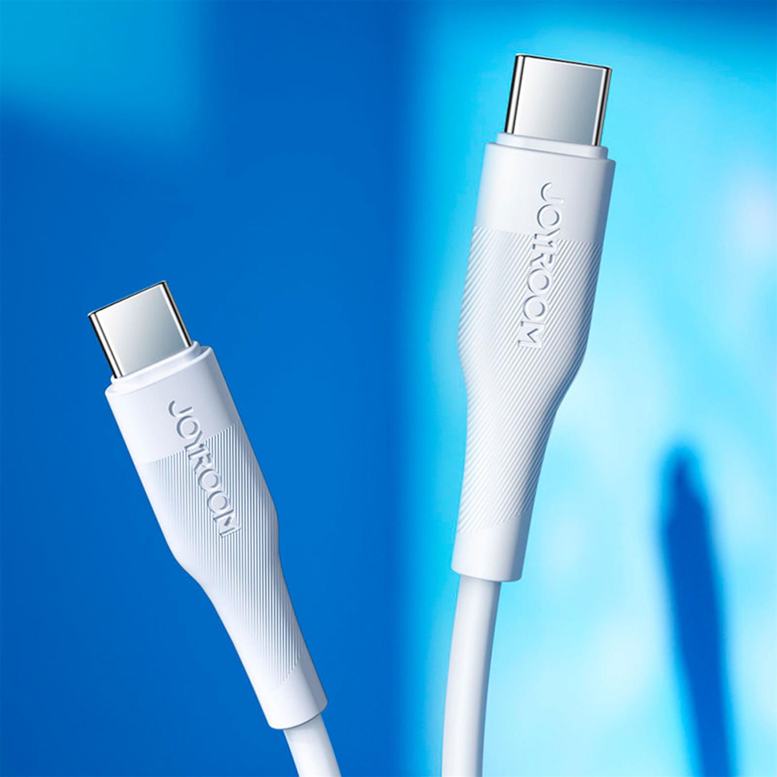 Joyroom Ladekabel – USB-C auf USB-C für Smartphones und andere Geräte, Schnellladekabel 60W, Länge 0,25 m – Weiteres Produktbild 1