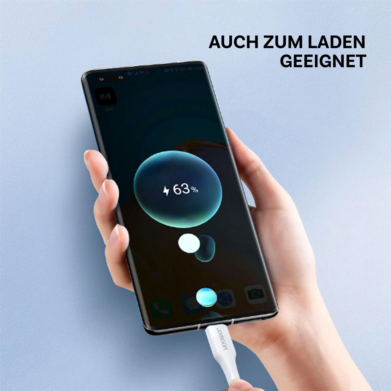Joyroom Ladekabel – USB-C auf USB-C für Smartphones und andere Geräte, Schnellladekabel 60W, Länge 0,25 m – Weiteres Produktbild 4 Joyroom Ladekabel – USB-C auf USB-C für Smartphones und andere Geräte, Schnellladekabel 60W, Länge 0,25 m – Weiteres Produktbild 4
