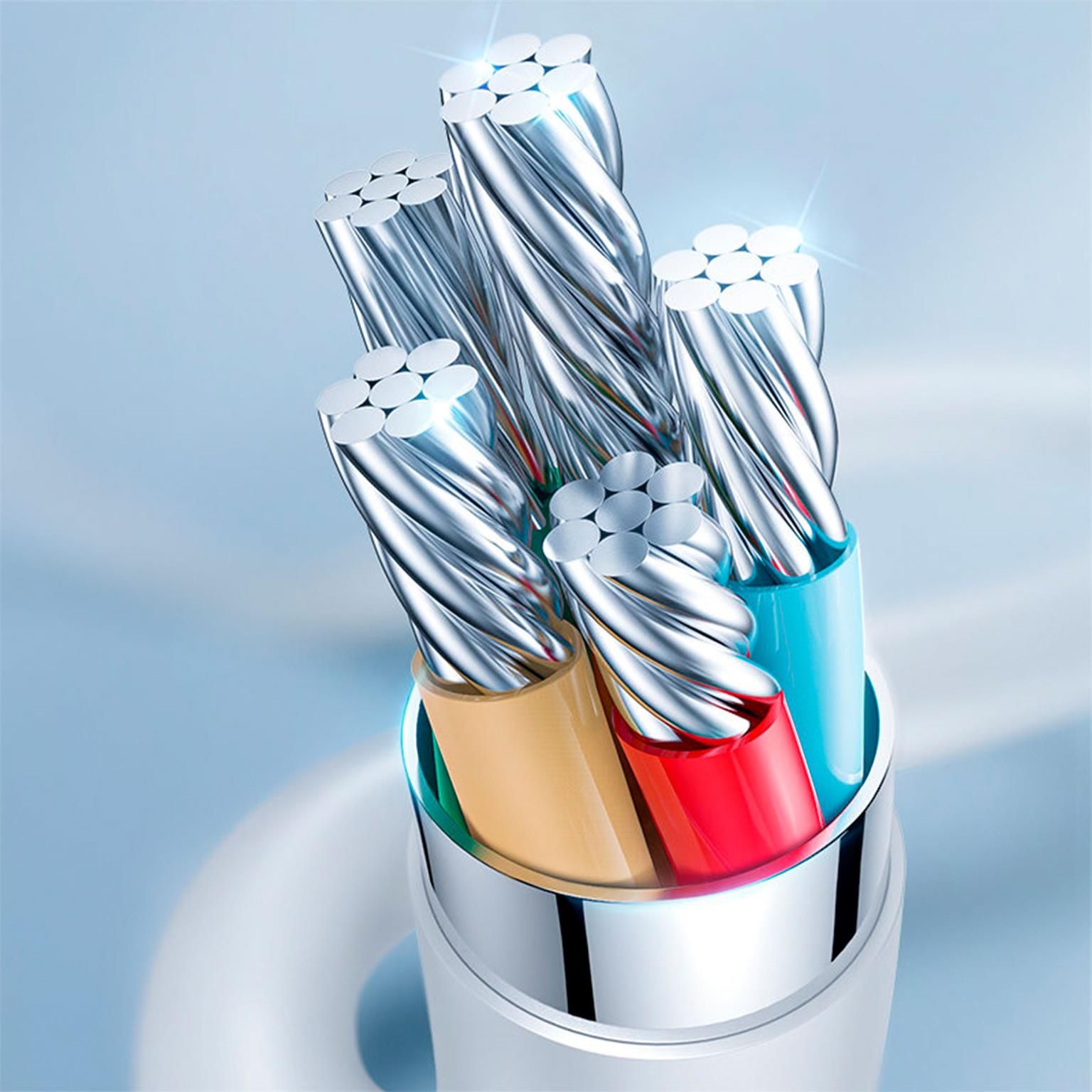 Joyroom Ladekabel – USB-C auf USB-C für Smartphones und andere Geräte, Schnellladekabel 60W, Länge 0,25 m – Weiteres Produktbild 6 Joyroom Ladekabel – USB-C auf USB-C für Smartphones und andere Geräte, Schnellladekabel 60W, Länge 0,25 m – Weiteres Produktbild 6