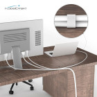 KabelDirekt Klett-Kabelbinder – wiederverwendbares Klettband zur Kabelorganisation, Klettband zum Bündeln, 5m – Weiteres Produktbild 6