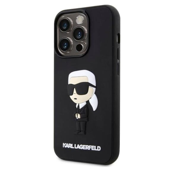 Karl Lagerfeld Hardcase 3D – Silikon Case für iPhone 14 Pro mit Karl Lagerfeld Design – Weiteres Produktbild 2 Karl Lagerfeld Hardcase 3D – Silikon Case für iPhone 14 Pro mit Karl Lagerfeld Design – Weiteres Produktbild 2