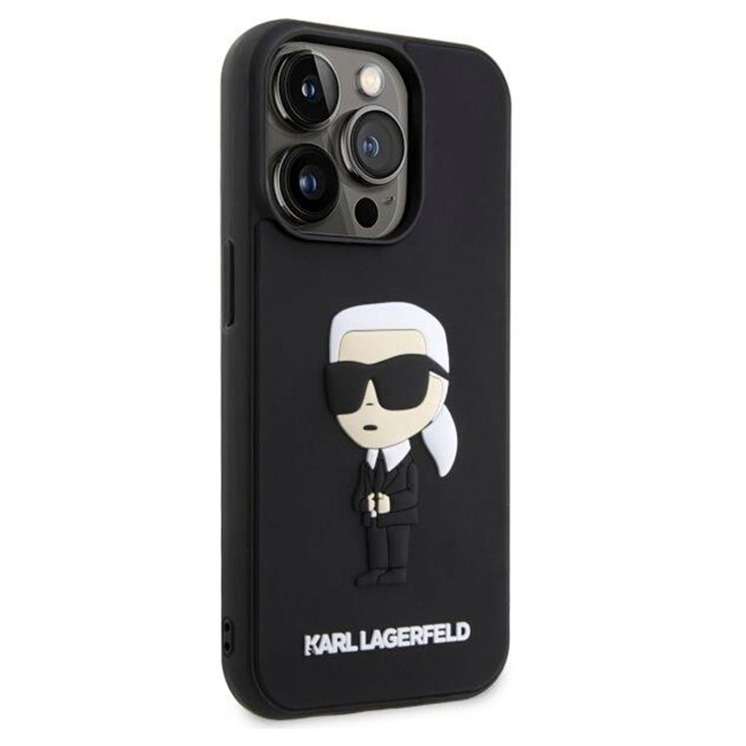 Karl Lagerfeld Hardcase 3D – Silikon Case für iPhone 14 Pro mit Karl Lagerfeld Design – Weiteres Produktbild 5 Karl Lagerfeld Hardcase 3D – Silikon Case für iPhone 14 Pro mit Karl Lagerfeld Design – Weiteres Produktbild 5