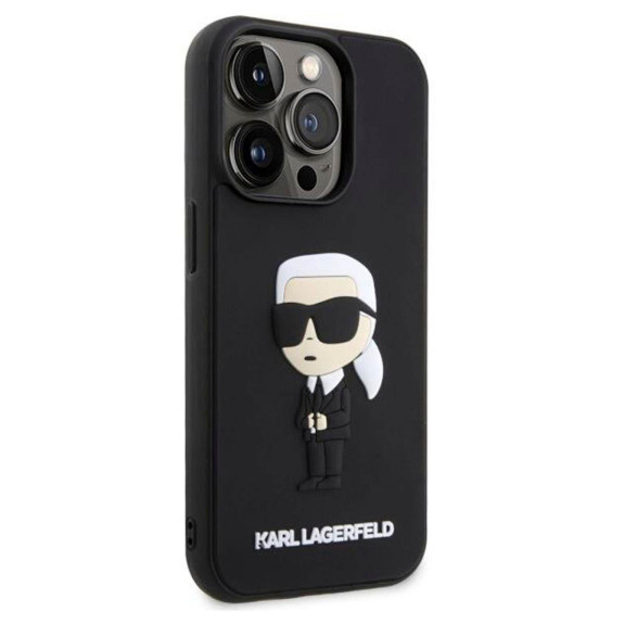 Karl Lagerfeld Hardcase 3D – Silikon Case für iPhone 14 Pro mit Karl Lagerfeld Design – Weiteres Produktbild 5