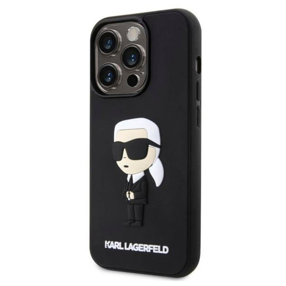 Karl Lagerfeld Hardcase 3D – Silikon Case für iPhone 14 Pro Max mit Karl Lagerfeld Design – Weiteres Produktbild 2