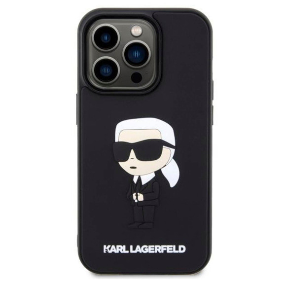 Karl Lagerfeld Hardcase 3D – Silikon Case für iPhone 14 Pro Max mit Karl Lagerfeld Design – Weiteres Produktbild 4 Karl Lagerfeld Hardcase 3D – Silikon Case für iPhone 14 Pro Max mit Karl Lagerfeld Design – Weiteres Produktbild 4