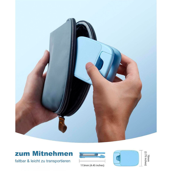 Lamicall Faltbarer Handy- und Tablet-Ständer – Faltbarer Handy Ständer für unterwegs, Handy Halterung – Weiteres Produktbild 4