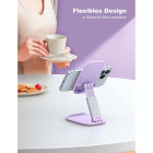Lamicall Faltbarer Handy- und Tablet-Ständer – Faltbarer Handy Ständer für unterwegs, Handy Halterung – Weiteres Produktbild 2