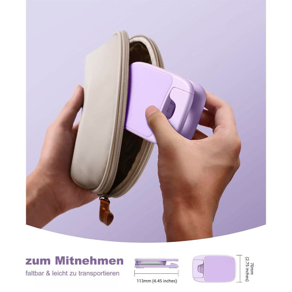 Lamicall Faltbarer Handy- und Tablet-Ständer – Faltbarer Handy Ständer für unterwegs, Handy Halterung – Weiteres Produktbild 4