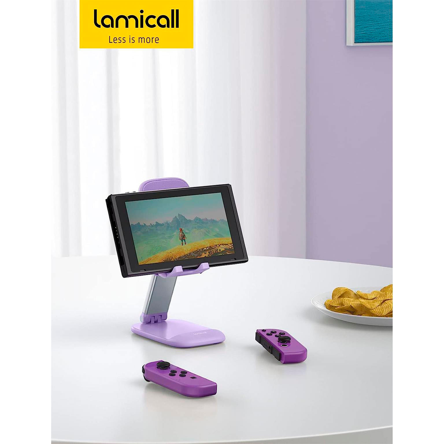 Lamicall Faltbarer Handy- und Tablet-Ständer – Faltbarer Handy Ständer für unterwegs, Handy Halterung – Weiteres Produktbild 7 Lamicall Faltbarer Handy- und Tablet-Ständer – Faltbarer Handy Ständer für unterwegs, Handy Halterung – Weiteres Produktbild 7