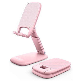Lamicall Faltbarer Handy- und Tablet-Ständer – Faltbarer Handy Ständer für unterwegs, Handy Halterung – Roségold