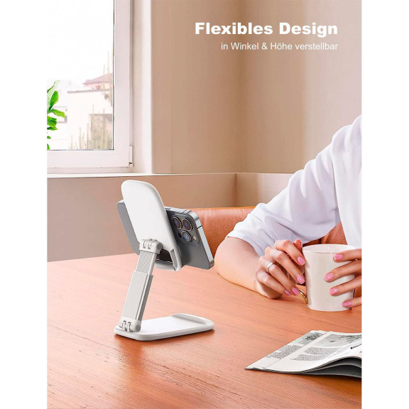 Lamicall Faltbarer Handy- und Tablet-Ständer – Faltbarer Handy Ständer für unterwegs, Handy Halterung – Weiteres Produktbild 2 Lamicall Faltbarer Handy- und Tablet-Ständer – Faltbarer Handy Ständer für unterwegs, Handy Halterung – Weiteres Produktbild 2