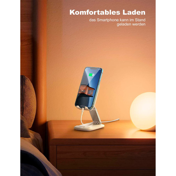Lamicall Faltbarer Handy- und Tablet-Ständer – Faltbarer Handy Ständer für unterwegs, Handy Halterung – Weiteres Produktbild 5 Lamicall Faltbarer Handy- und Tablet-Ständer – Faltbarer Handy Ständer für unterwegs, Handy Halterung – Weiteres Produktbild 5