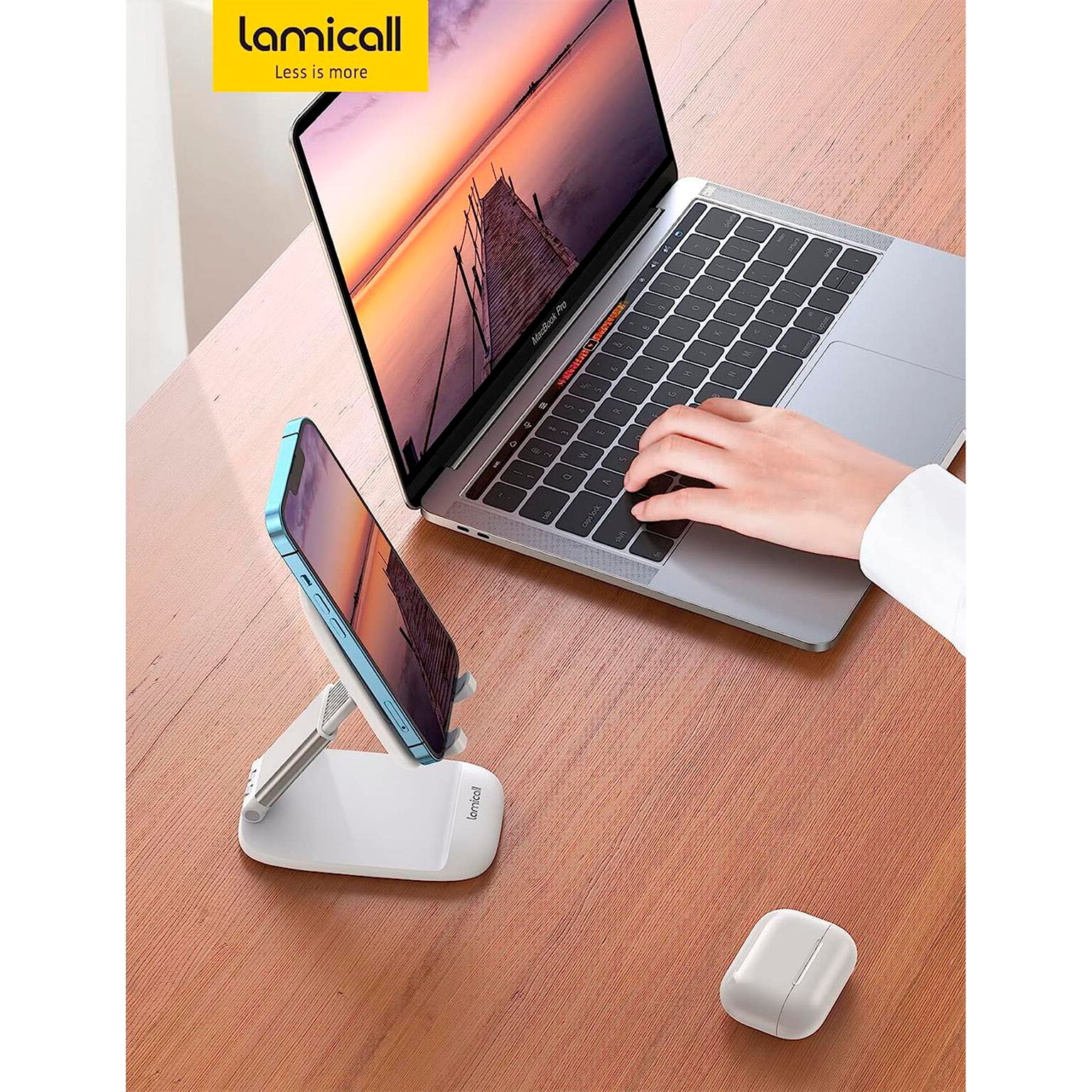 Lamicall Faltbarer Handy- und Tablet-Ständer – Faltbarer Handy Ständer für unterwegs, Handy Halterung – Weiteres Produktbild 7 Lamicall Faltbarer Handy- und Tablet-Ständer – Faltbarer Handy Ständer für unterwegs, Handy Halterung – Weiteres Produktbild 7