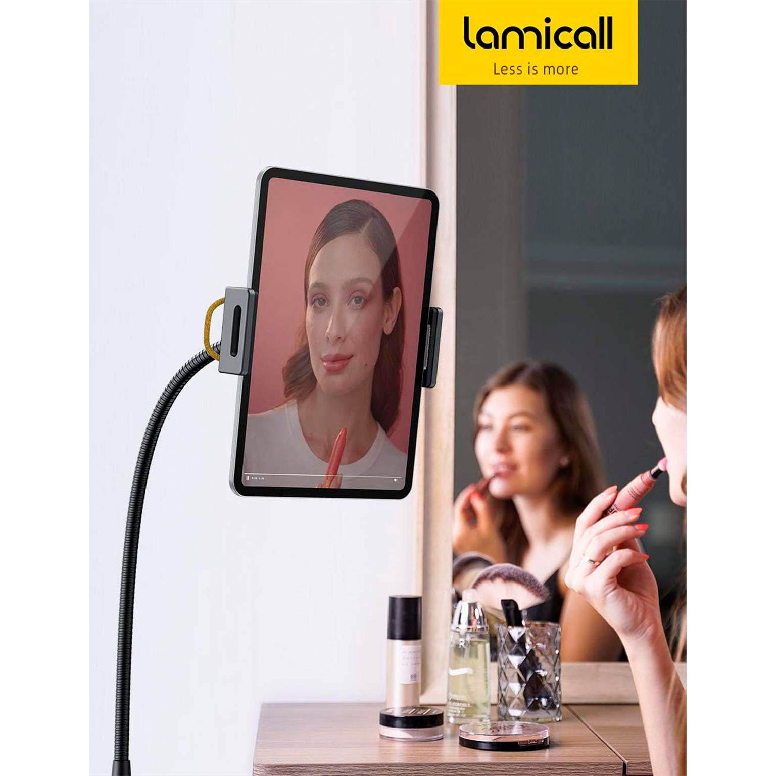 Lamicall Tablet Bodenständer – Universale Gerätehalterung, Flexibler Halter mit Verstellbarem Ständer – Weiteres Produktbild 6