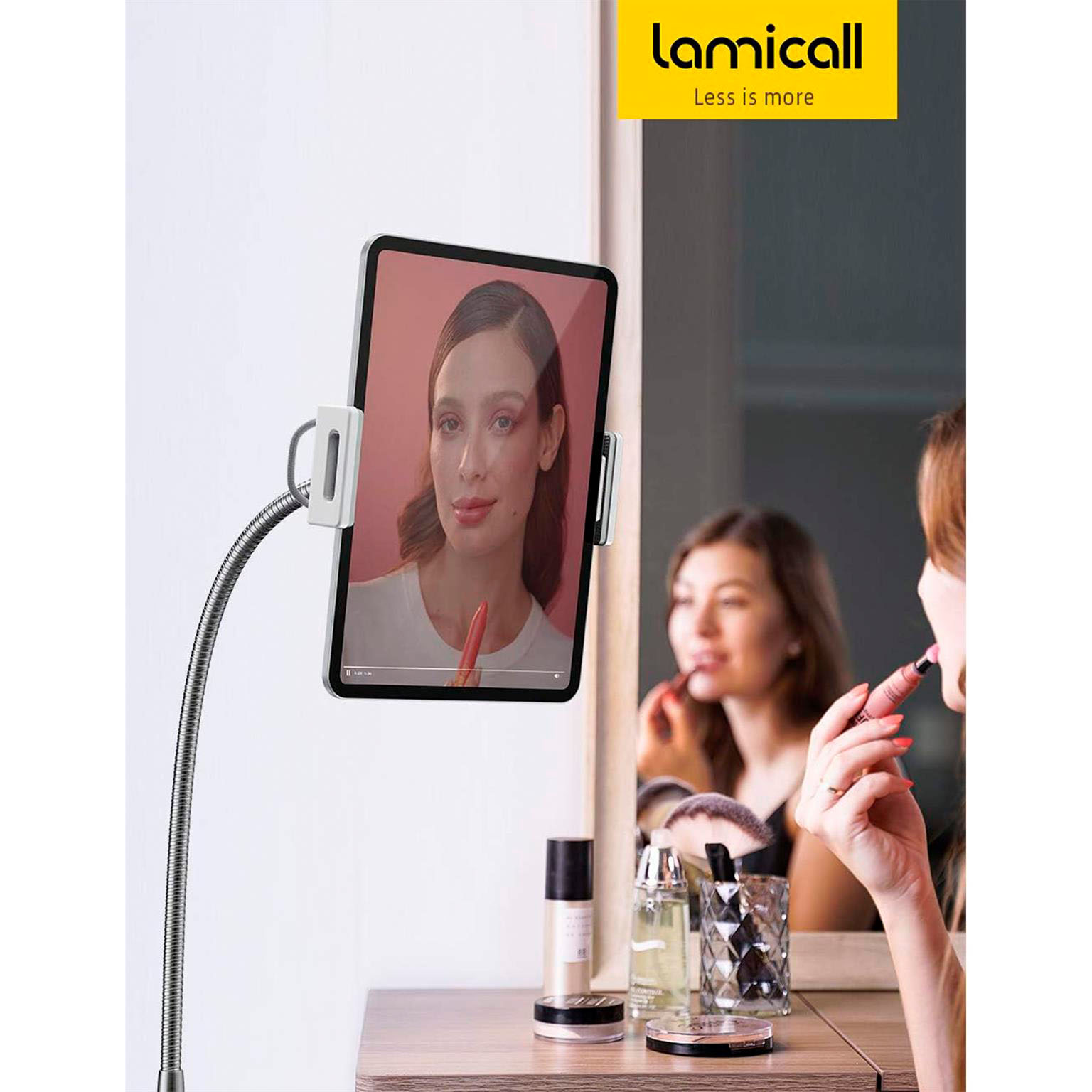 Lamicall Tablet Bodenständer – Universale Gerätehalterung, Flexibler Halter mit Verstellbarem Ständer – Weiteres Produktbild 7 Lamicall Tablet Bodenständer – Universale Gerätehalterung, Flexibler Halter mit Verstellbarem Ständer – Weiteres Produktbild 7