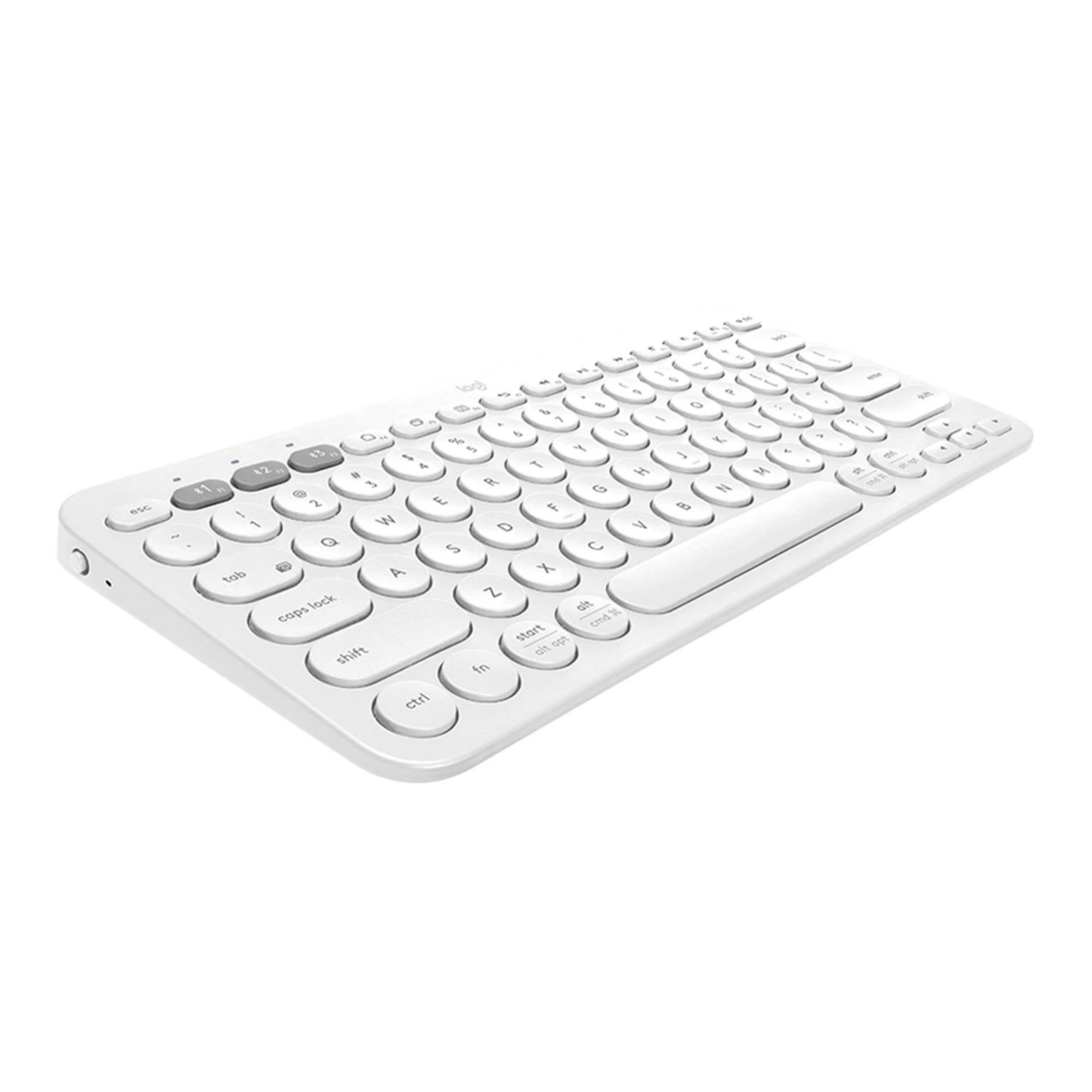 Logitech K380 Bluetooth Tastatur – Kabellose Multi-Device Verbindung, für Tablet und Smartphone – Weiteres Produktbild 1