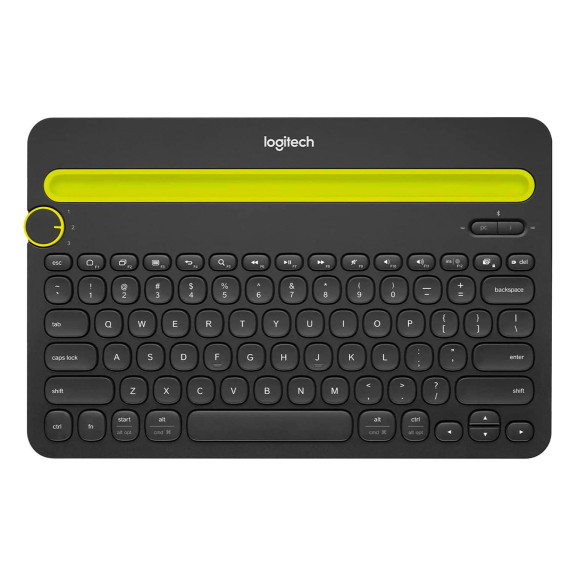 Logitech K480 Deutsch Bluetooth-Tastatur – Kabellos, Multi-Device, für Smartphone und Tablet geeignet – Weiteres Produktbild 1 Logitech K480 Deutsch Bluetooth-Tastatur – Kabellos, Multi-Device, für Smartphone und Tablet geeignet – Weiteres Produktbild 1