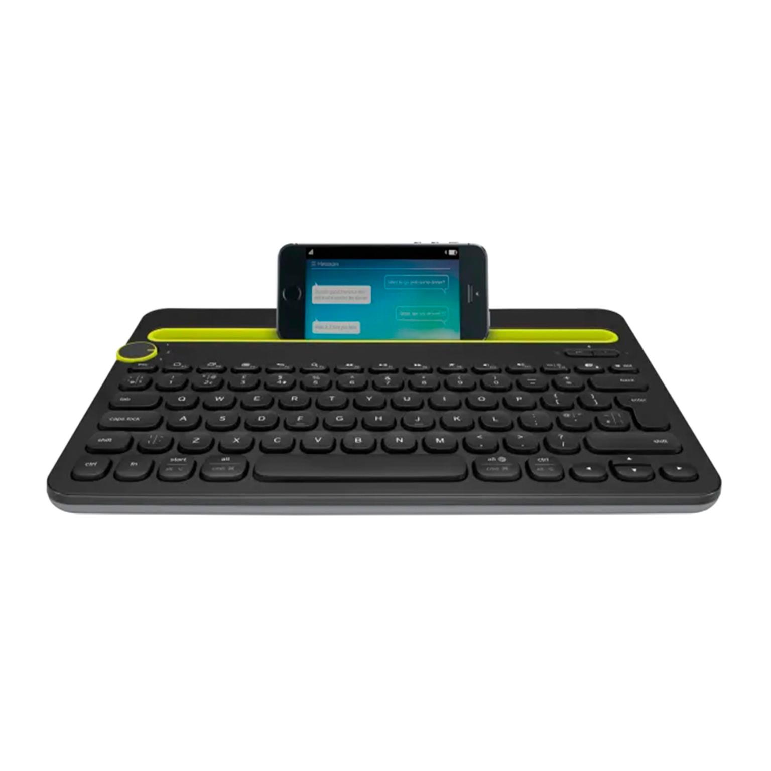Logitech K480 Deutsch Bluetooth-Tastatur – Kabellos, Multi-Device, für Smartphone und Tablet geeignet – Weiteres Produktbild 3 Logitech K480 Deutsch Bluetooth-Tastatur – Kabellos, Multi-Device, für Smartphone und Tablet geeignet – Weiteres Produktbild 3