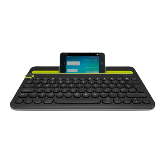 Logitech K480 Deutsch Bluetooth-Tastatur – Kabellos, Multi-Device, für Smartphone und Tablet geeignet – Weiteres Produktbild 3