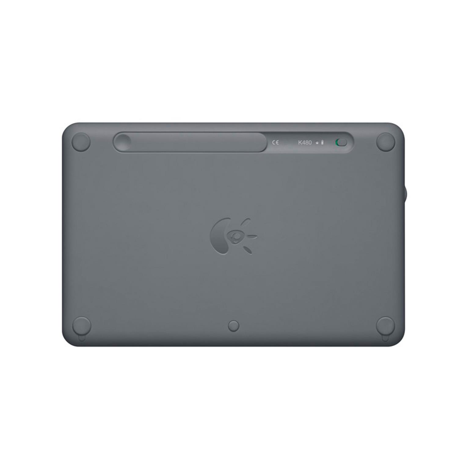 Logitech K480 Deutsch Bluetooth-Tastatur – Kabellos, Multi-Device, für Smartphone und Tablet geeignet – Weiteres Produktbild 6 Logitech K480 Deutsch Bluetooth-Tastatur – Kabellos, Multi-Device, für Smartphone und Tablet geeignet – Weiteres Produktbild 6