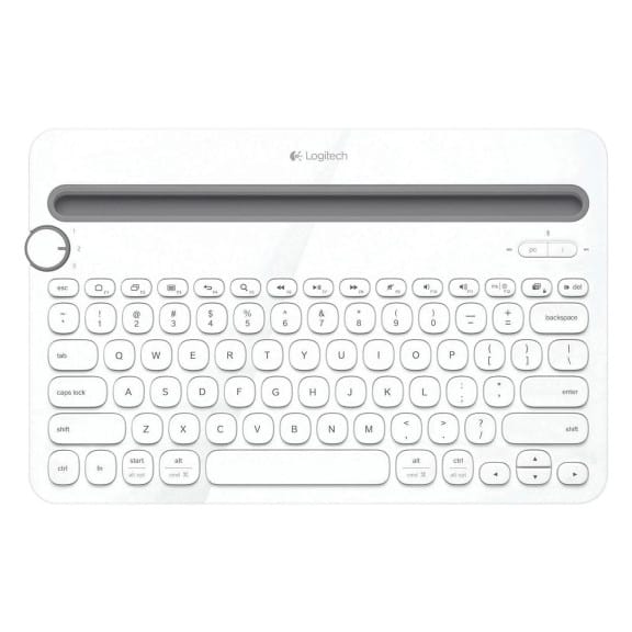 Logitech K480 Deutsch Bluetooth-Tastatur – Kabellos, Multi-Device, für Smartphone und Tablet geeignet – Weiteres Produktbild 1 Logitech K480 Deutsch Bluetooth-Tastatur – Kabellos, Multi-Device, für Smartphone und Tablet geeignet – Weiteres Produktbild 1