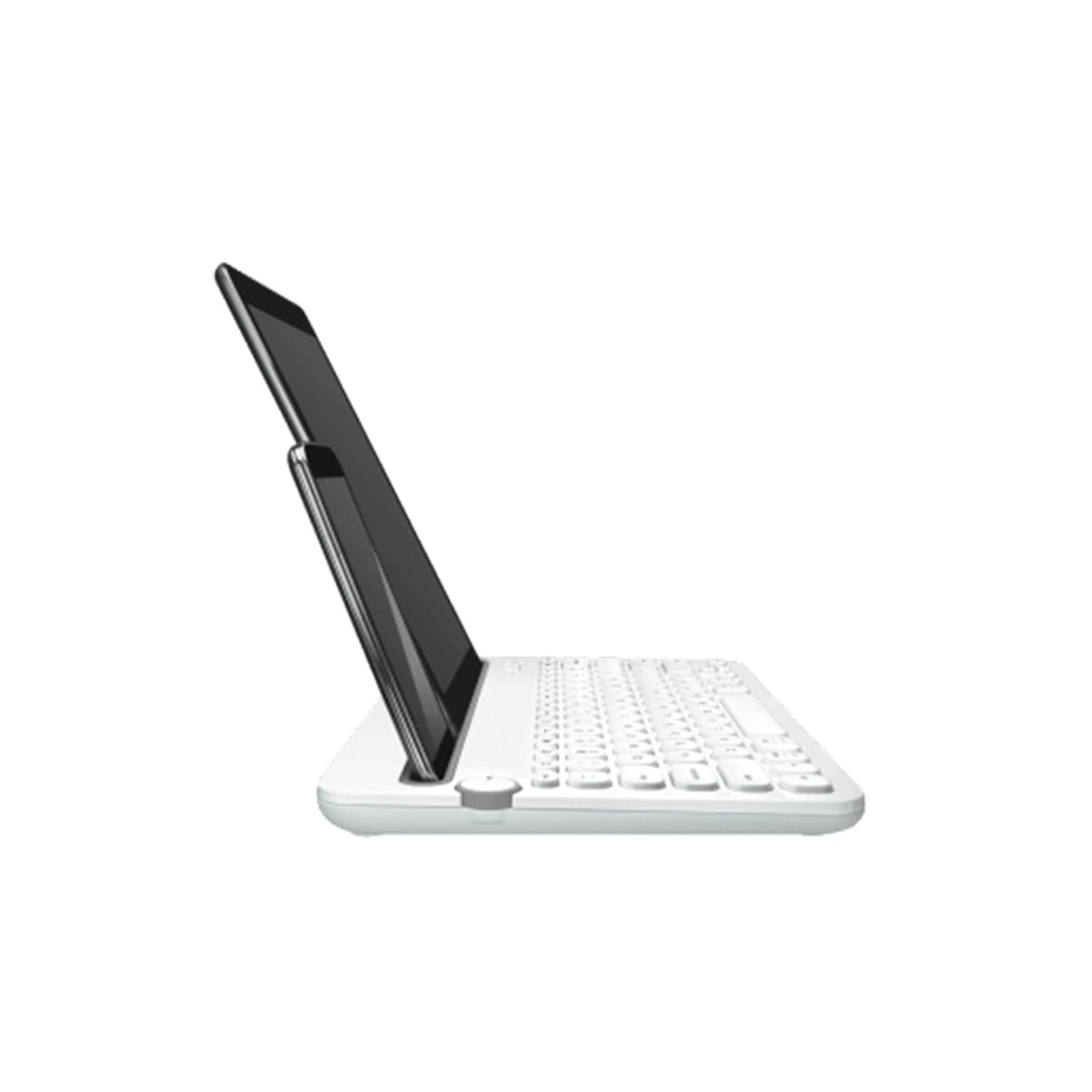 Logitech K480 Deutsch Bluetooth-Tastatur – Kabellos, Multi-Device, für Smartphone und Tablet geeignet – Weiteres Produktbild 4 Logitech K480 Deutsch Bluetooth-Tastatur – Kabellos, Multi-Device, für Smartphone und Tablet geeignet – Weiteres Produktbild 4