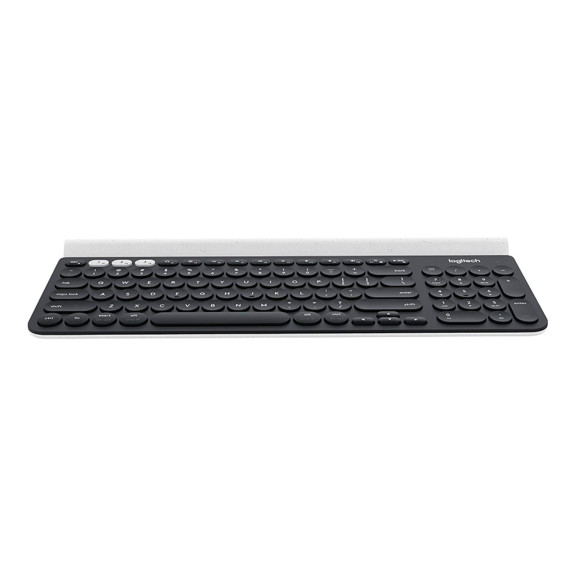Logitech K780 Multi-Device Tastatur – Kabellos, USB, Bluetooth, Deutsch, schwarz/weiß Design – Weiteres Produktbild 4