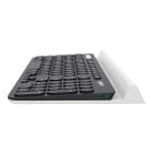 Logitech K780 Multi-Device Tastatur – Kabellos, USB, Bluetooth, Deutsch, schwarz/weiß Design – Weiteres Produktbild 5