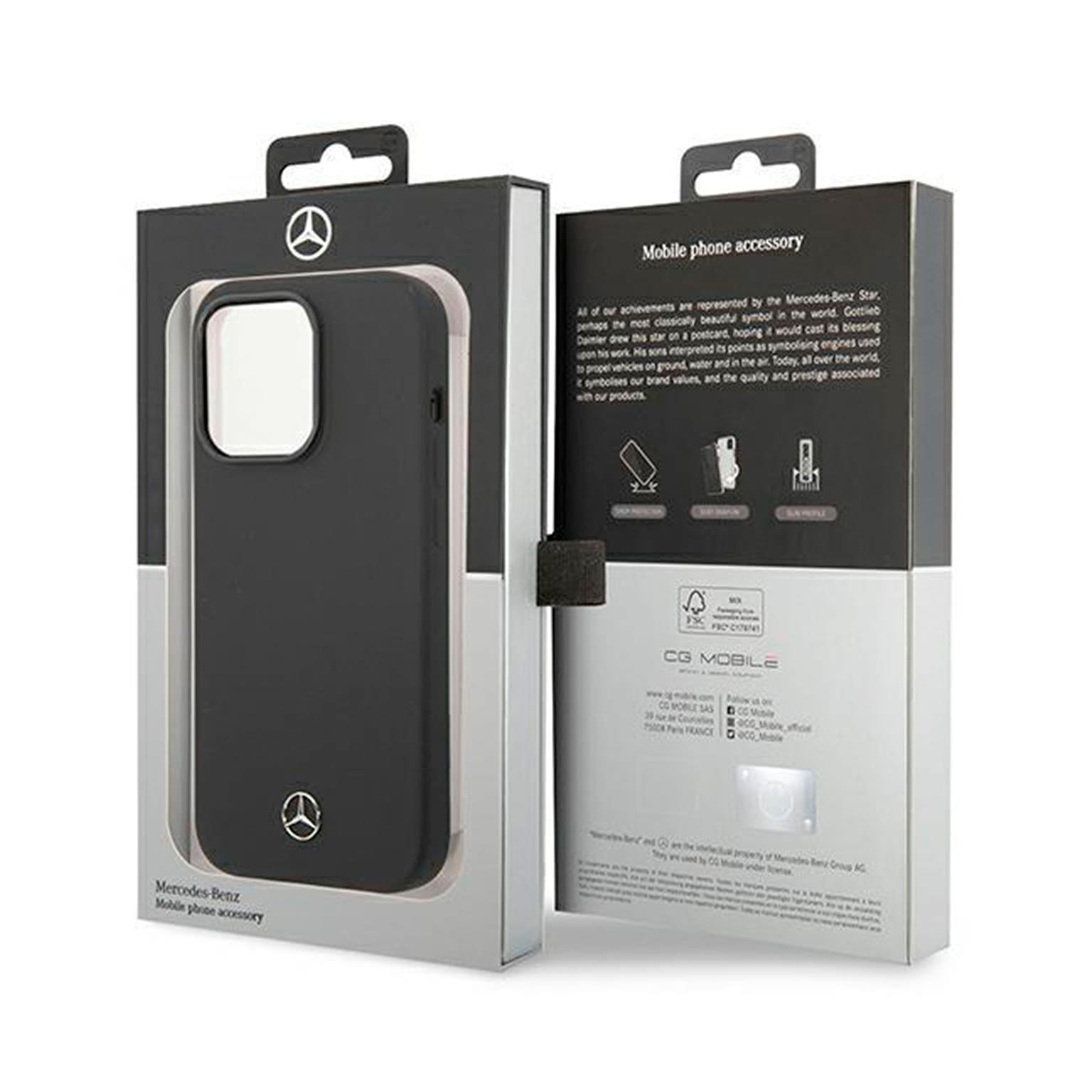 Mercedes-Benz Silicone Line MagSafe – Smartphone Schutzhülle, Mercedes Silikonhülle mit Magsafe Unterstützung – Weiteres Produktbild 3