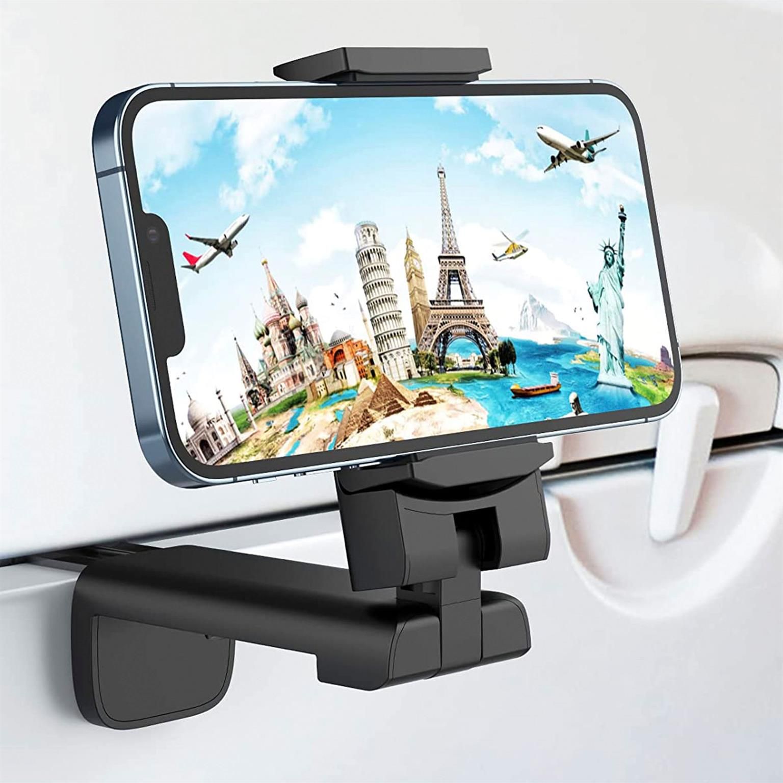 MiiKARE Handy-Halterung – Verstellbare Klemmhalterung für Handys, Handyhalterung verstellbar für Auto – Weiteres Produktbild 1 MiiKARE Handy-Halterung – Verstellbare Klemmhalterung für Handys, Handyhalterung verstellbar für Auto – Weiteres Produktbild 1