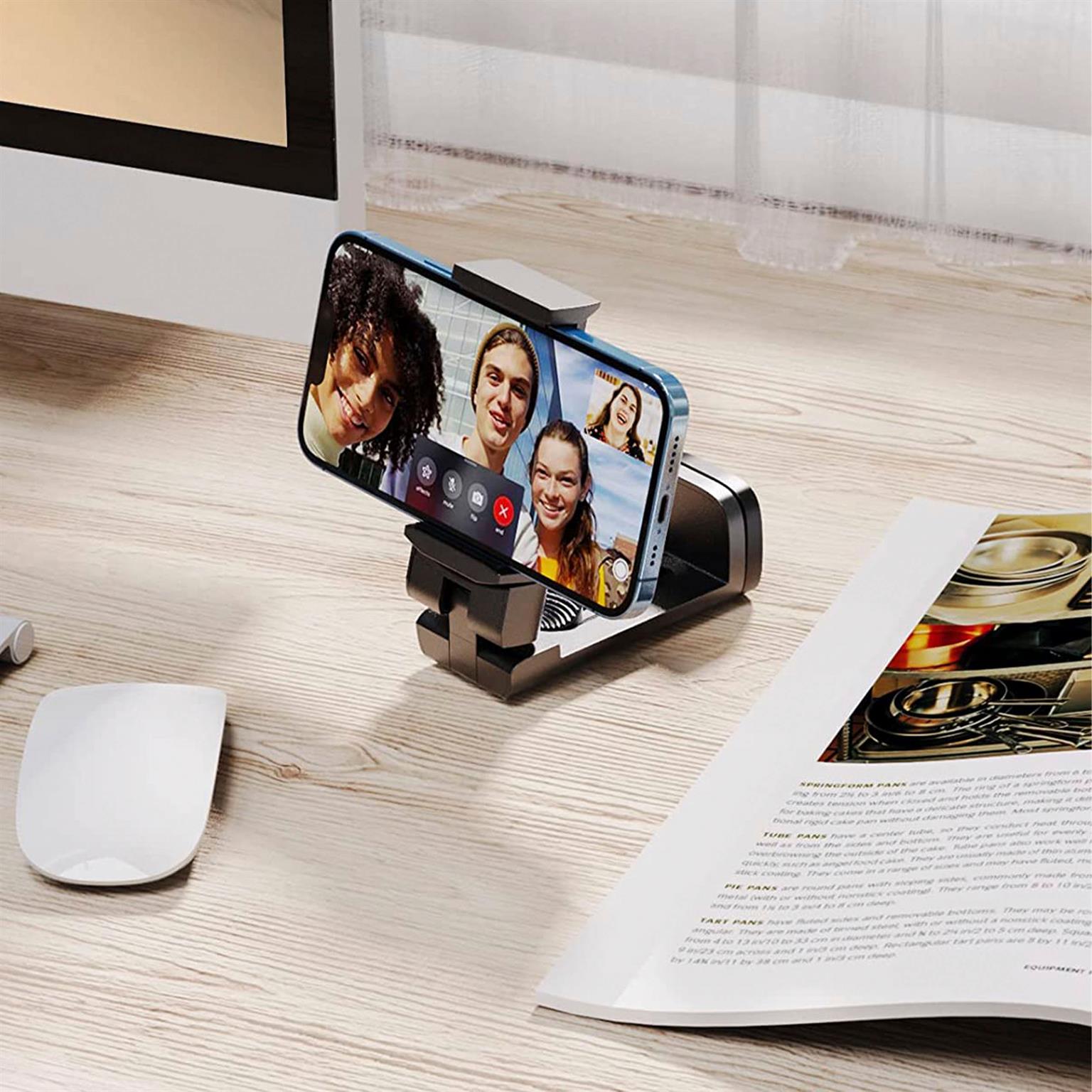 MiiKARE Handy-Halterung – Verstellbare Klemmhalterung für Handys, Handyhalterung verstellbar für Auto – Weiteres Produktbild 6