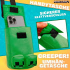 Minecraft Creeper Umhängetasche – Minecraft Schultertasche, Minecraft Merch Tasche mit Creeper Motiv – Produktbild 2