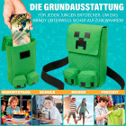 Minecraft Creeper Umhängetasche – Minecraft Schultertasche, Minecraft Merch Tasche mit Creeper Motiv – Produktbild 3