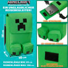 Minecraft Creeper Umhängetasche – Minecraft Schultertasche, Minecraft Merch Tasche mit Creeper Motiv – Produktbild 5