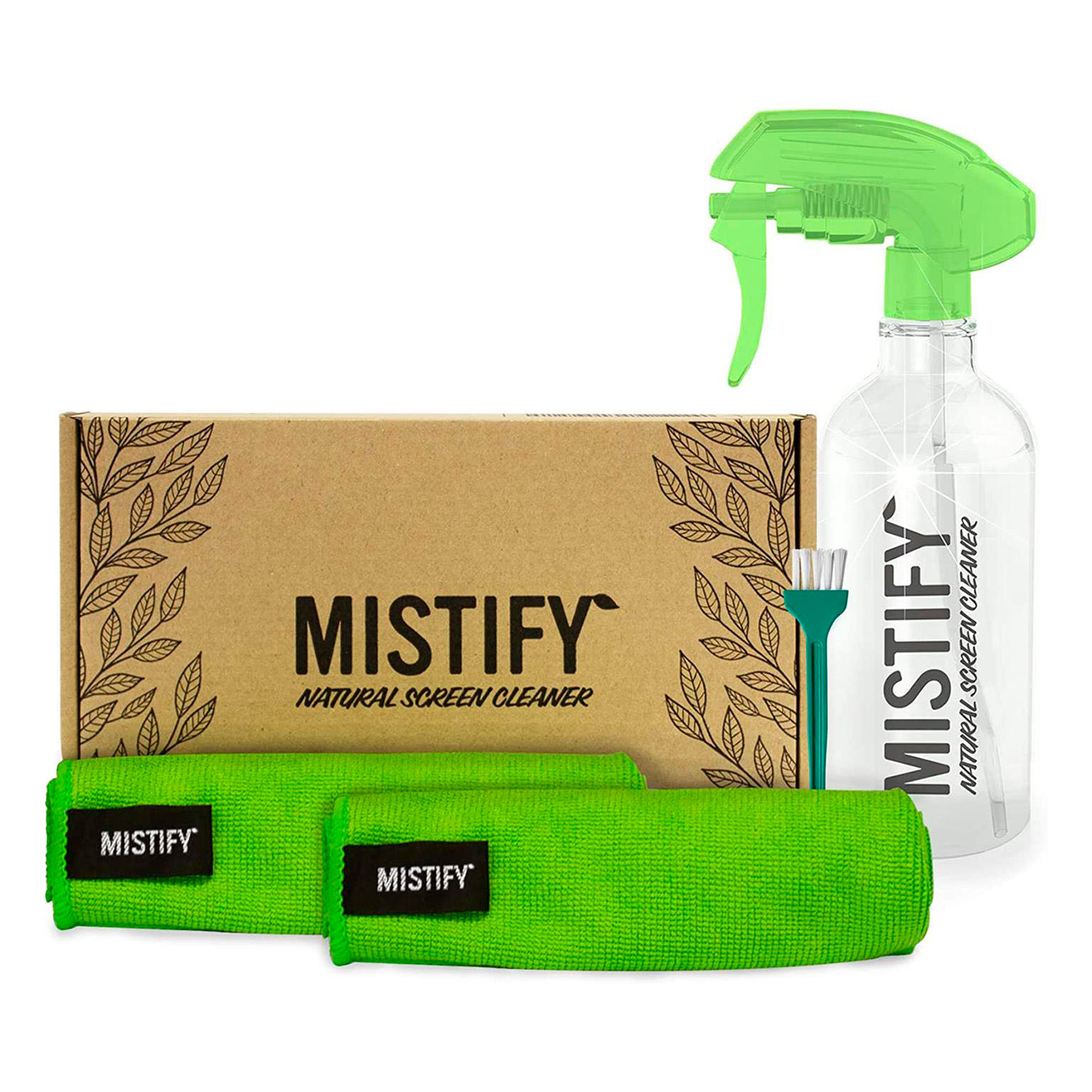Mistify Bildschirmreinigungsspray – LCD-Reinigungsspray, Bildschirm Reinigungsset inklusive Bürste – Weiteres Produktbild 4